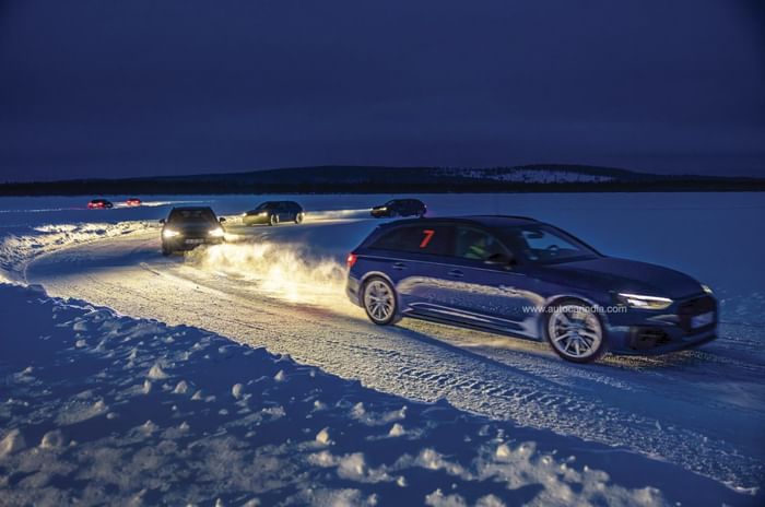Feature: Dancing on ice in an Audi RS4 Avant 